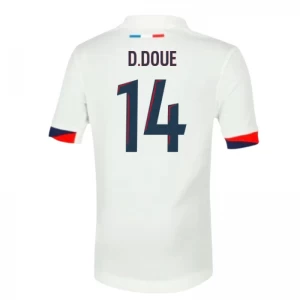 Sponsorless - D. Doue #14 Fotbalové Dresy Paris Saint-Germain PSG 2025-26 Venkovní Dres Mužské