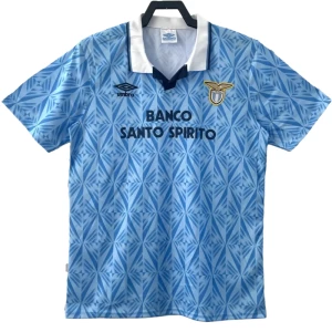 SS Lazio Retro Dres 1991 Domácí Mužské