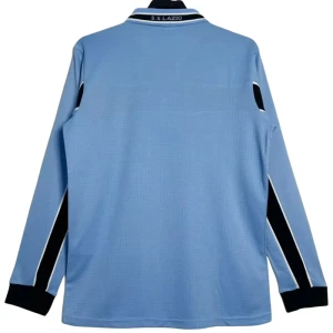 SS Lazio Retro Dres 1998-99 Domácí Mužské Dlouhý Rukáv