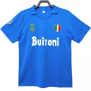 SSC Napoli Retro Dres 1987-88 Domácí Mužské