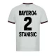 Stanisic #2 Fotbalové Dresy Bayer 04 Leverkusen 2023-24 Venkovní Dres Mužské