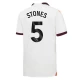 Stones #5 Fotbalové Dresy Manchester City 2023-24 Venkovní Dres Mužské