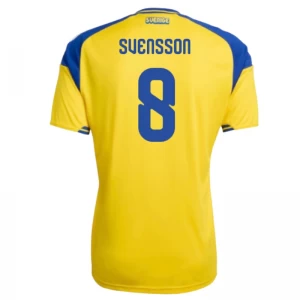 Svensson #8 Fotbalové Dresy Švédsko Mistrovství Světa 2026 Domácí Dres Mužské
