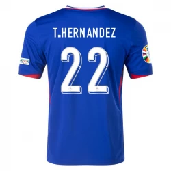 T. Hernandez #22 Fotbalové Dresy Francie Mistrovství Evropy 2024 Domácí Dres Mužské