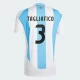 Tagliafico #3 Fotbalové Dresy Argentina Copa America 2024 Domácí Dres Mužské