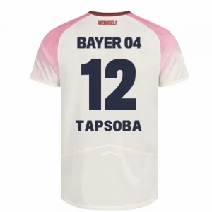 Tapsoba #12 Fotbalové Dresy Bayer 04 Leverkusen 2025-26 Venkovní Dres Mužské