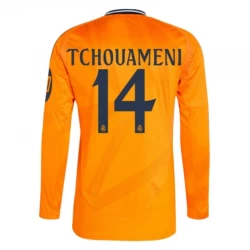 Tchouameni #14 Fotbalové Dresy Real Madrid 2024-25 HP Venkovní Dres Mužské Dlouhý Rukáv