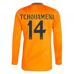 Tchouameni #14 Fotbalové Dresy Real Madrid 2024-25 Venkovní Dres Mužské Dlouhý Rukáv