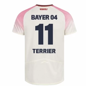 Terrier #11 Fotbalové Dresy Bayer 04 Leverkusen 2025-26 Venkovní Dres Mužské
