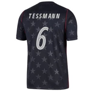Tessmann #6 Fotbalové Dresy Spojené Státy Americké Mistrovství Světa 2026 Venkovní Dres Mužské