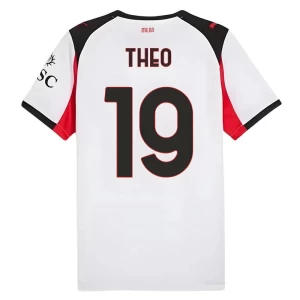 Theo Hernández #19 Fotbalové Dresy AC Milan 2025-26 Venkovní Dres Mužské