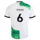 Thiago #6 Fotbalové Dresy Liverpool FC 2023-24 Venkovní Dres Mužské