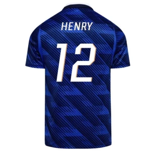 Thierry Henry #12 Fotbalové Dresy Francie Mistrovství Světa 2026 Domácí Dres Mužské
