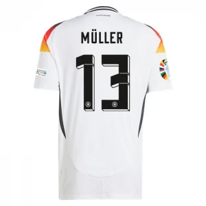 Thomas Müller #13 Fotbalové Dresy Německo Mistrovství Evropy 2024 Domácí Dres Mužské