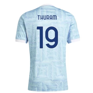 Thuram #19 Fotbalové Dresy Juventus FC 2025-26 Venkovní Dres Mužské