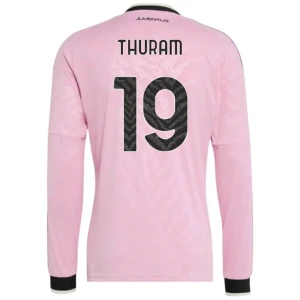 Thuram #19 Fotbalové Dresy Juventus FC 2026-27 Venkovní Dres Mužské Dlouhý Rukáv