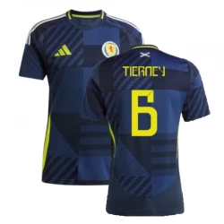 Tierney #6 Fotbalové Dresy Skotsko Mistrovství Evropy 2024 Domácí Dres Mužské