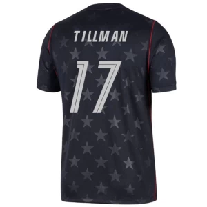 Tillman #17 Fotbalové Dresy Spojené Státy Americké Mistrovství Světa 2026 Venkovní Dres Mužské