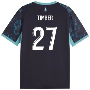 Timber #27 Fotbalové Dresy Olympique de Marseille 2026-27 Venkovní Dres Mužské