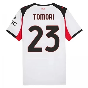 Tomori #23 Fotbalové Dresy AC Milan 2025-26 Venkovní Dres Mužské