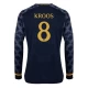 Toni Kroos #8 Fotbalové Dresy Real Madrid 2023-24 Venkovní Dres Mužské Dlouhý Rukáv