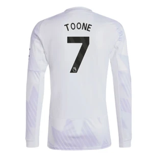 Toone #7 Fotbalové Dresy Manchester United 2025-26 Venkovní Dres Mužské Dlouhý Rukáv