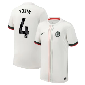Tosin #4 Fotbalové Dresy Chelsea FC 2025-26 Venkovní Dres Mužské