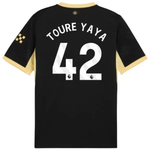 Toure Yaya #42 Fotbalové Dresy Manchester City 2026-27 Venkovní Dres Mužské
