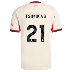 Tsimikas #21 Fotbalové Dresy Liverpool FC 2025-26 Venkovní Dres Mužské