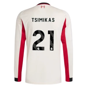 Tsimikas #21 Fotbalové Dresy Liverpool FC 2025-26 Venkovní Dres Mužské Dlouhý Rukáv