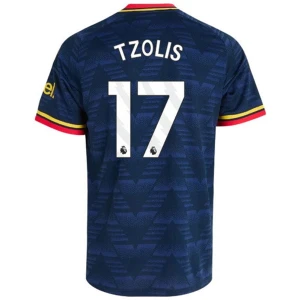 Tzolis #17 Fotbalové Dresy Arsenal FC 2026-27 Venkovní Dres Mužské