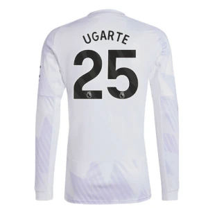Ugarte #25 Fotbalové Dresy Manchester United 2025-26 Venkovní Dres Mužské Dlouhý Rukáv