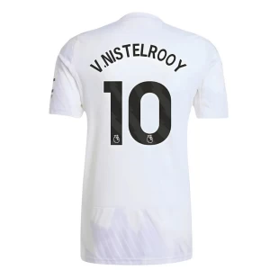 V. Nistelrooy #10 Fotbalové Dresy Manchester United 2025-26 Venkovní Dres Mužské