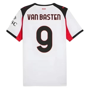 Van Basten #9 Fotbalové Dresy AC Milan 2025-26 Venkovní Dres Mužské