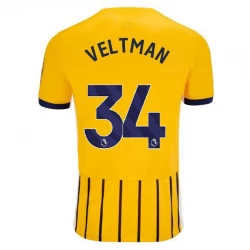 Veltman #34 Fotbalové Dresy Brighton Hove Albion 2024-25 Venkovní Dres Mužské