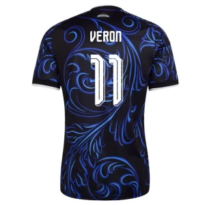 Veron #11 Fotbalové Dresy Argentina Mistrovství Světa 2026 Venkovní Dres Mužské