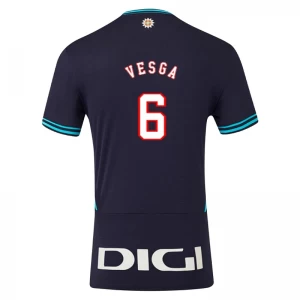 Vesga #6 Fotbalové Dresy Athletic Club Bilbao 2025-26 Venkovní Dres Mužské