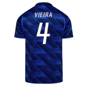Vieira #4 Fotbalové Dresy Francie Mistrovství Světa 2026 Domácí Dres Mužské
