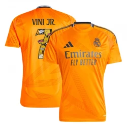 Vinicius Junior #7 Fotbalové Dresy Real Madrid 2024-25 Bear Champ Font Venkovní Dres Mužské