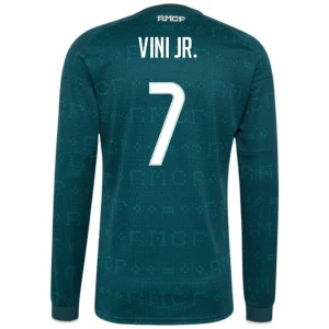 Vinicius Junior #7 Fotbalové Dresy Real Madrid 2026-27 Venkovní Dres Mužské Dlouhý Rukáv