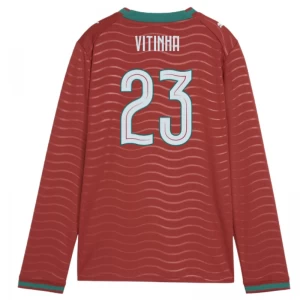 Vitinha #23 Fotbalové Dresy Portugalsko Mistrovství Světa 2026 Domácí Dres Mužské Dlouhý Rukáv