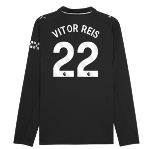 Vitor Reis #22 Fotbalové Dresy Manchester City 2025-26 Venkovní Dres Mužské Dlouhý Rukáv