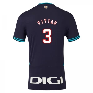 Vivian #3 Fotbalové Dresy Athletic Club Bilbao 2025-26 Venkovní Dres Mužské