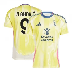 Vlahovic #9 Fotbalové Dresy Juventus FC 2024-25 Save The Children Venkovní Dres Mužské