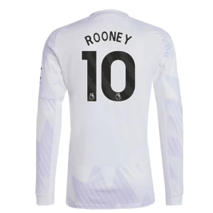 Wayne Rooney #10 Fotbalové Dresy Manchester United 2025-26 Venkovní Dres Mužské Dlouhý Rukáv