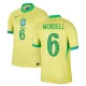 Wendell #6 Fotbalové Dresy Brazílie Copa America 2024 Domácí Dres Mužské