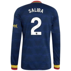 William Saliba #2 Fotbalové Dresy Arsenal FC 2026-27 Venkovní Dres Mužské Dlouhý Rukáv