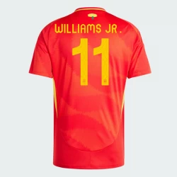 Williams Jr. #11 Fotbalové Dresy Španělsko Mistrovství Evropy 2024 Domácí Dres Mužské