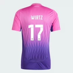 Wirtz #17 Fotbalové Dresy Německo Mistrovství Evropy 2024 Venkovní Dres Mužské