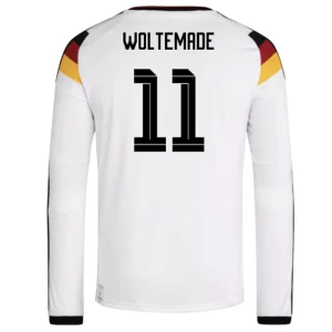 Woltemade #11 Fotbalové Dresy Německo Mistrovství Světa 2026 Domácí Dres Mužské Dlouhý Rukáv